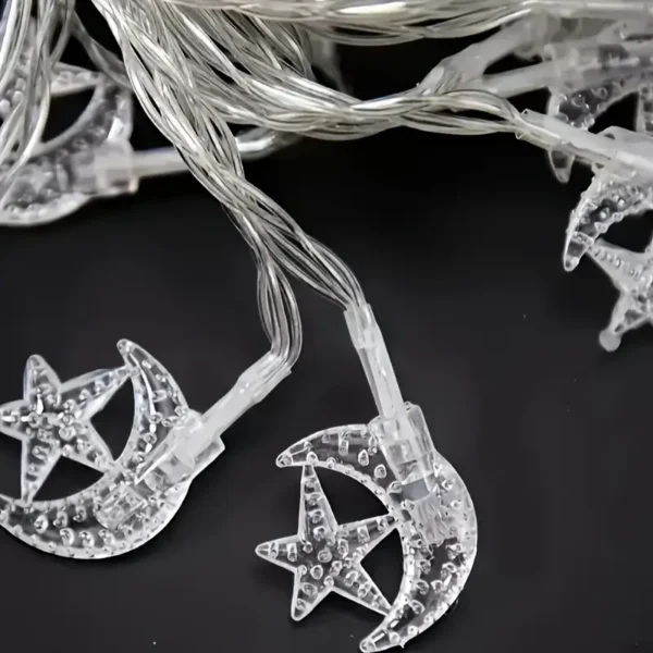 Star & Moon Fairy Light - Image 2