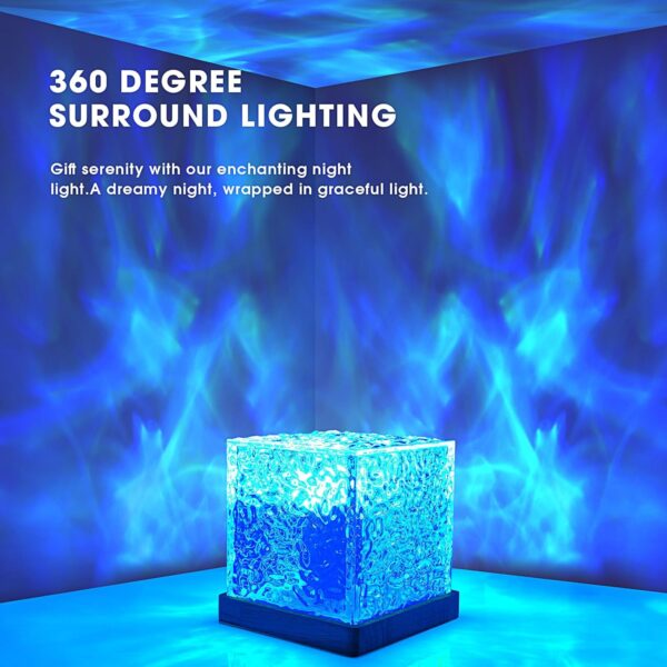 Ocean Wave Water Pattern Lamp - Image 4