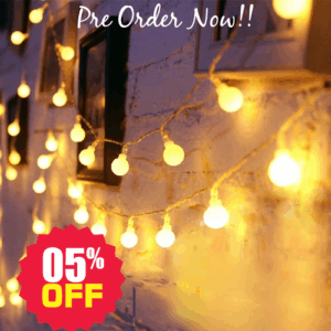 Snow Ball Light (Golden)