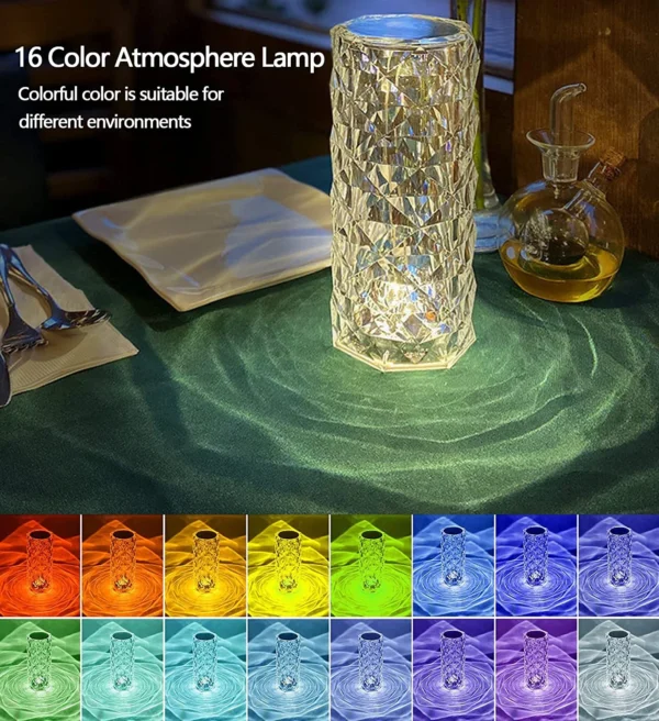 Rose Diamond Lamp - Image 2
