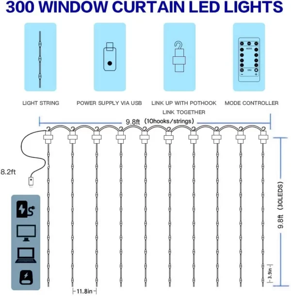 Curtain String Light - Image 5