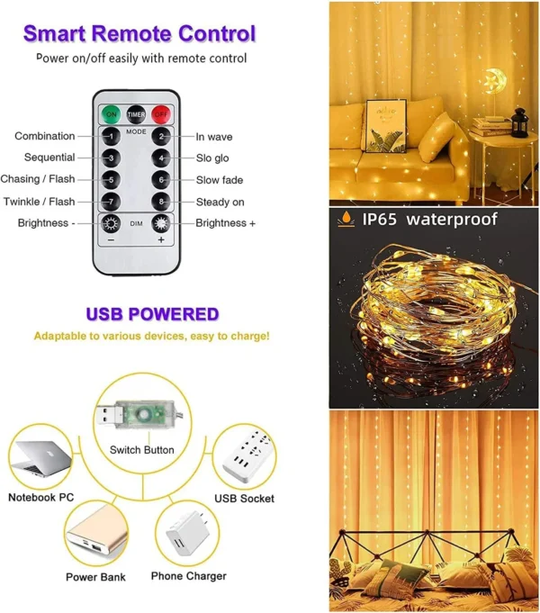 Curtain String Light - Image 4