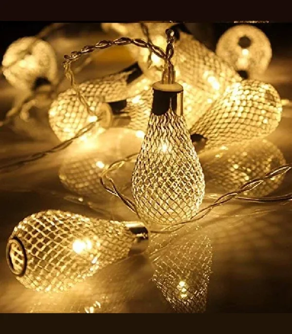 Metal Raindrop Light (Golden)