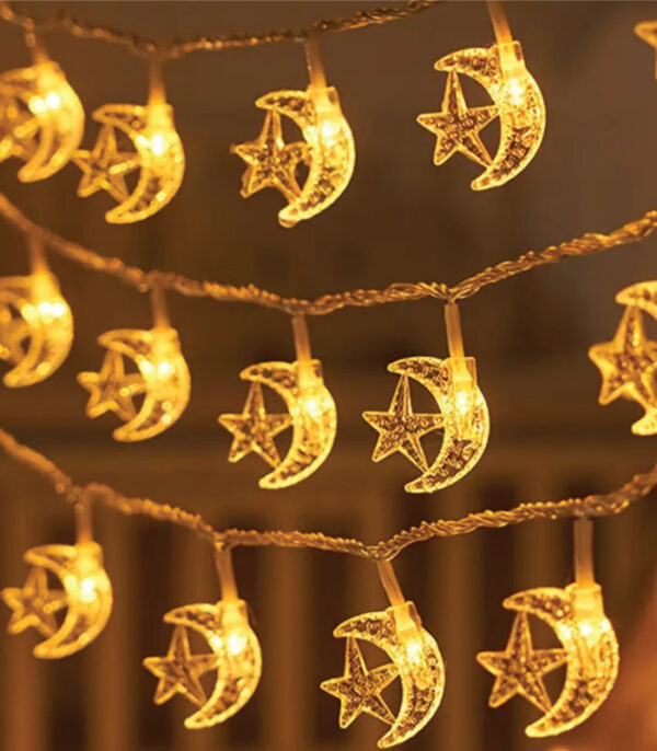 Star & Moon Fairy Light