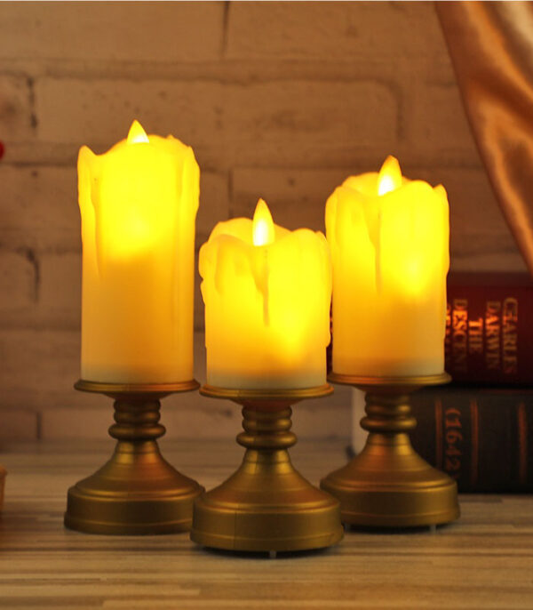 Smokeless LED With Stand (3pcs set)